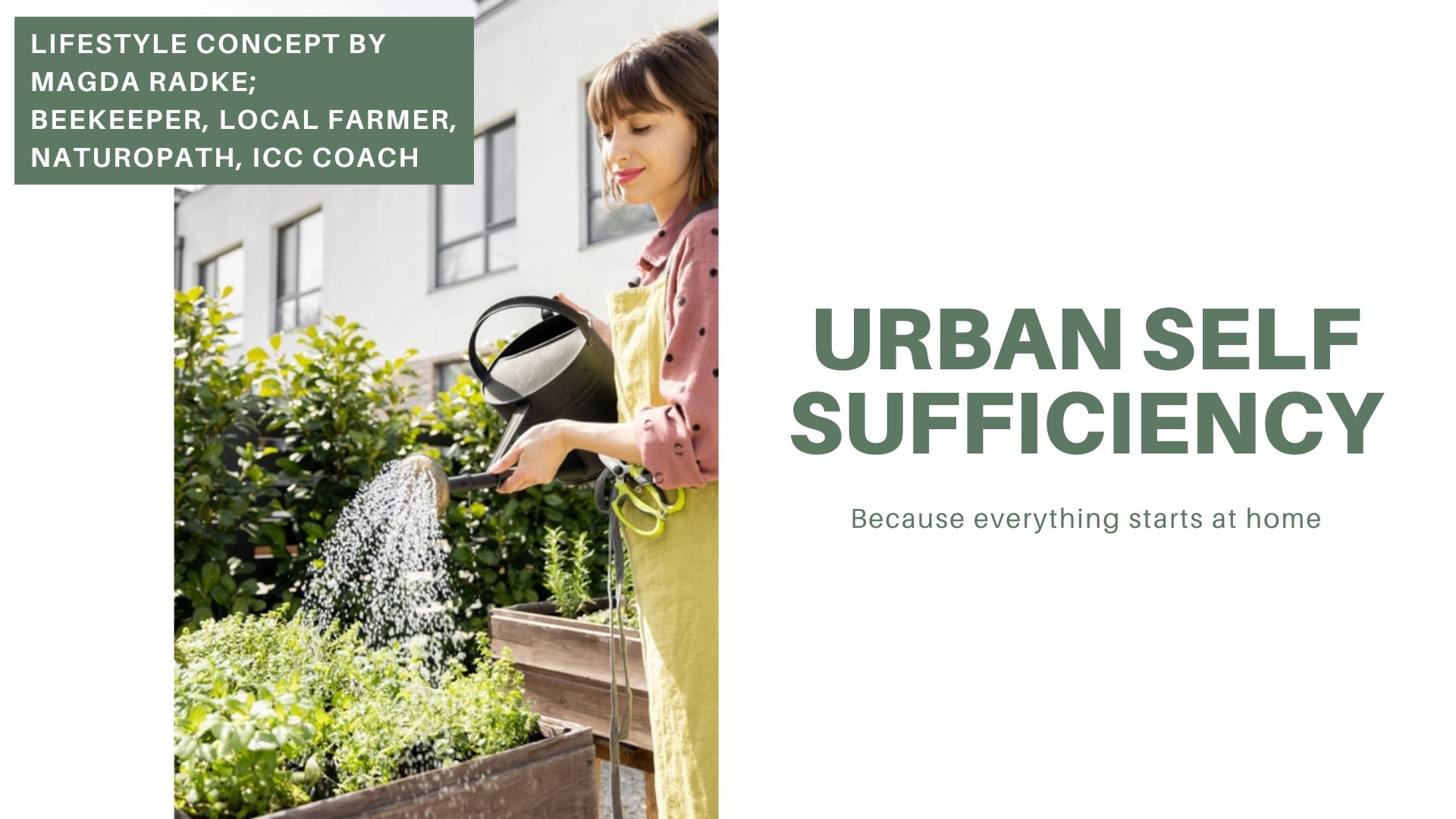 Urban Self Sufficiency – online