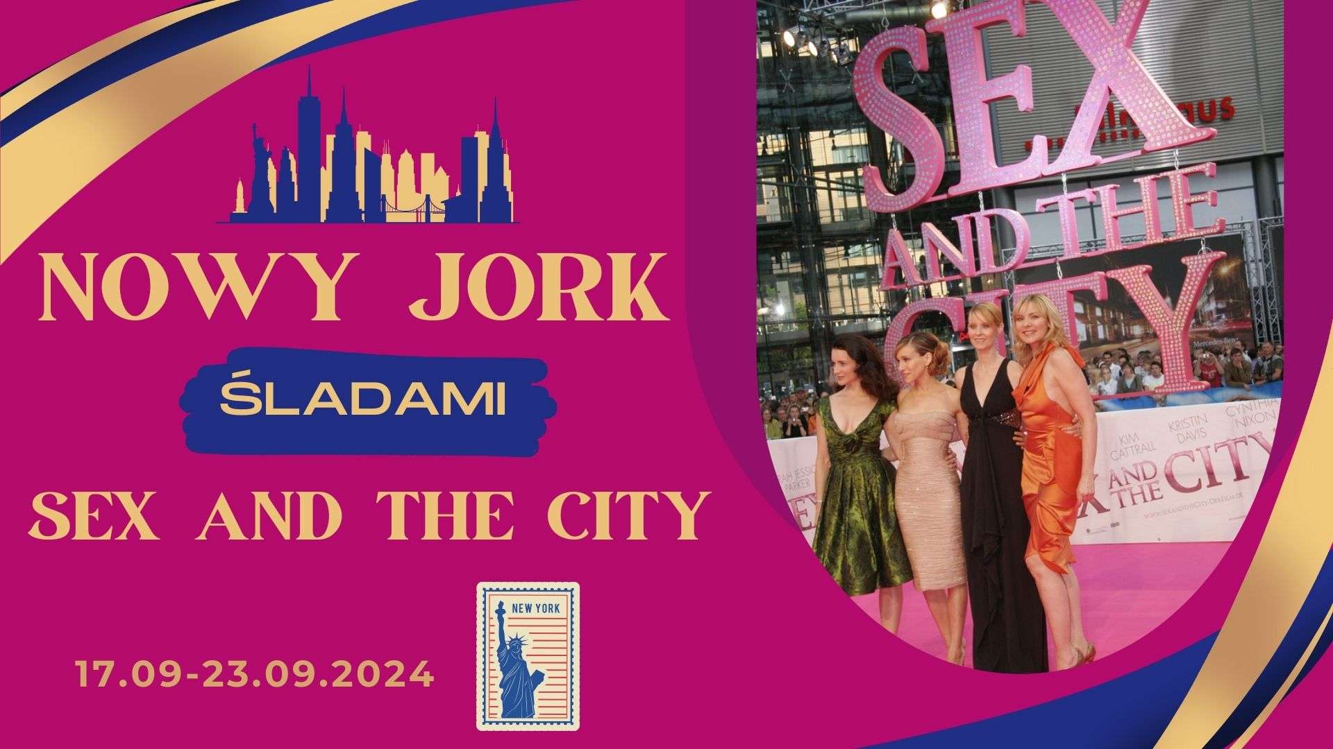 24-31.08.2024  –  NOWY JORK – śladami SEX and the CITY!